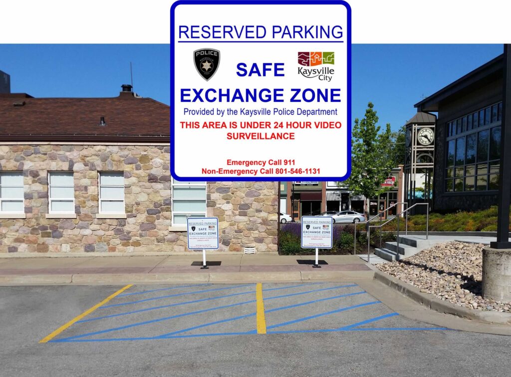 Safe Exchange Zone Graphic